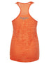Women's Orange Offshore Burnout Racerback Tank - KnottyTails